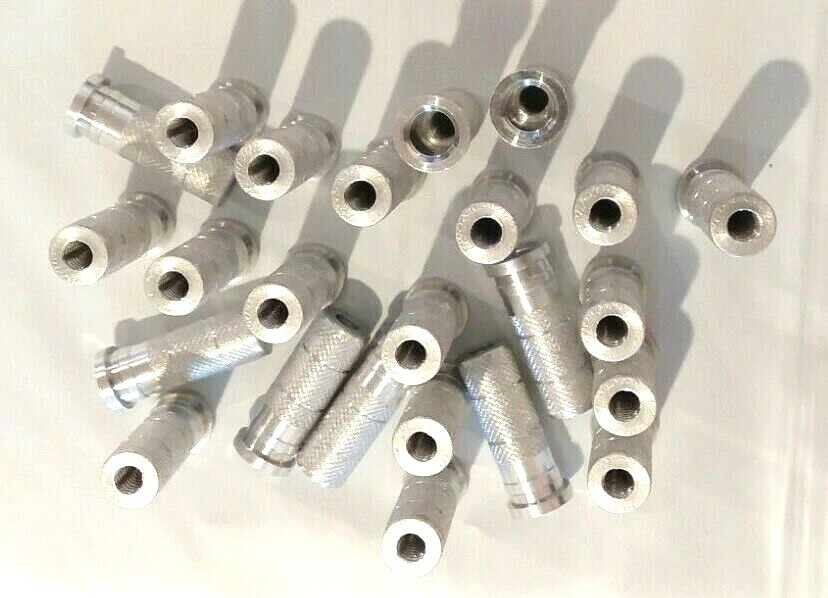 Crossbow Bolt Aluminum Threaded Inserts Field Points Broadhead 7.6mm ID