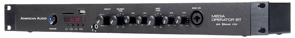 ADJ Products Media Operator BT MP3 Bluetooth SD Card