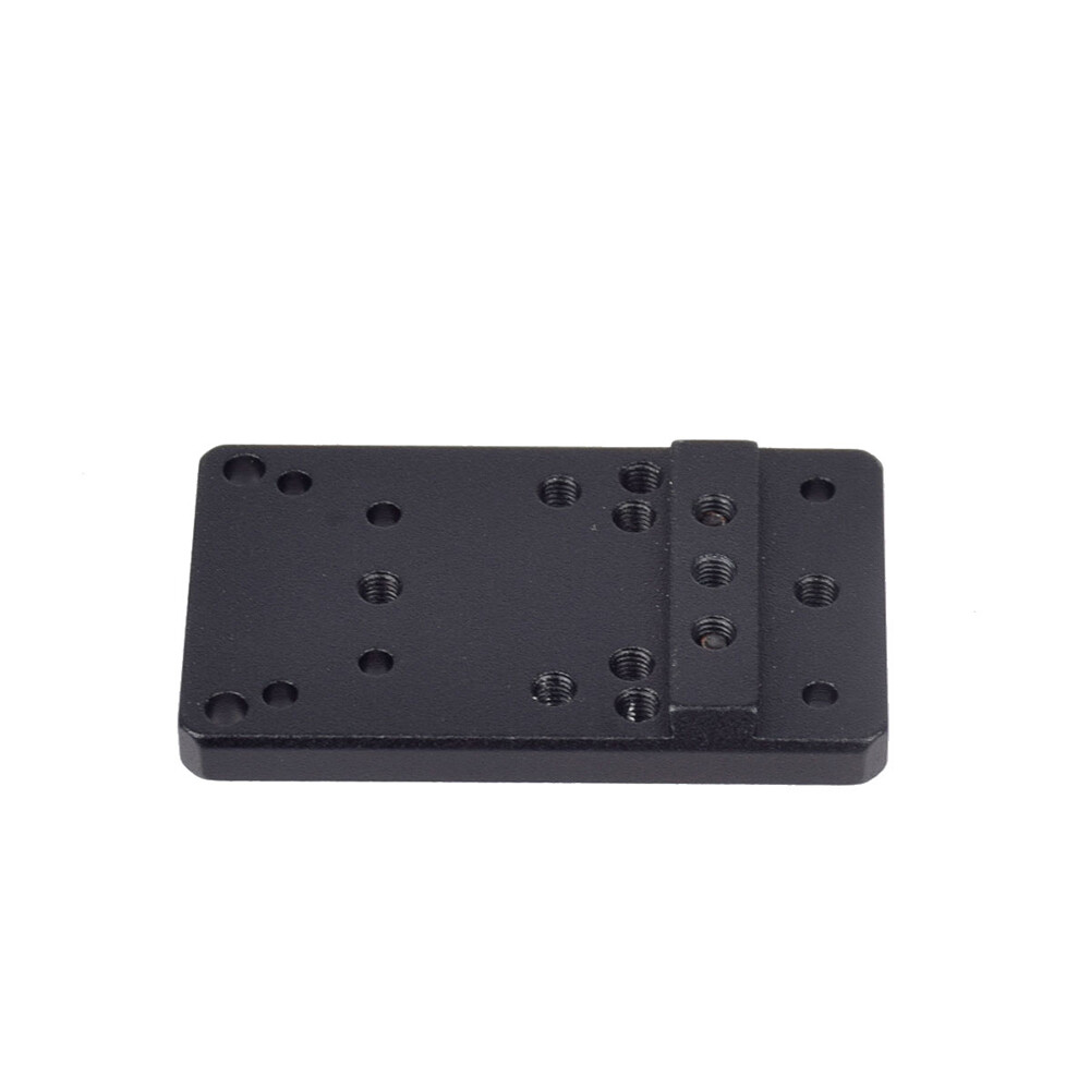 For Glock Universal Optic Mount Red Dot Sight Pistol Rear Sight Plate Base Mount