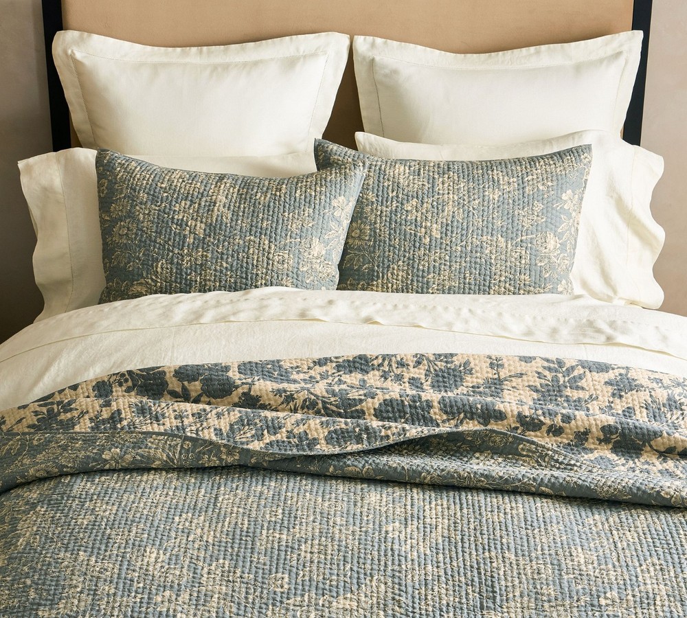 Pottery Barn Adele Reversible Quilt Full/Queen