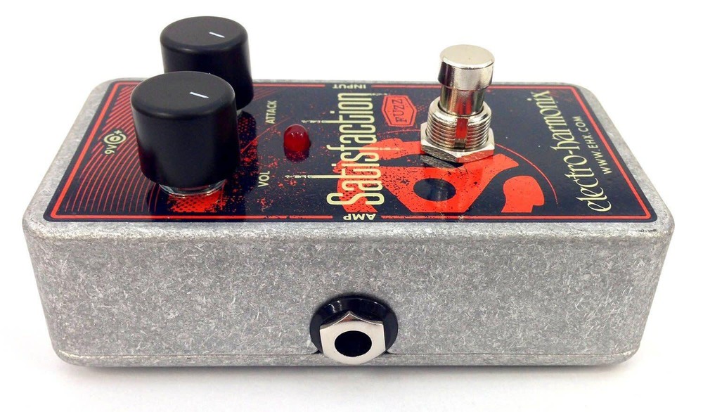 Electro Harmonix Satisfaction Fuzz Guitar Effects Pedal