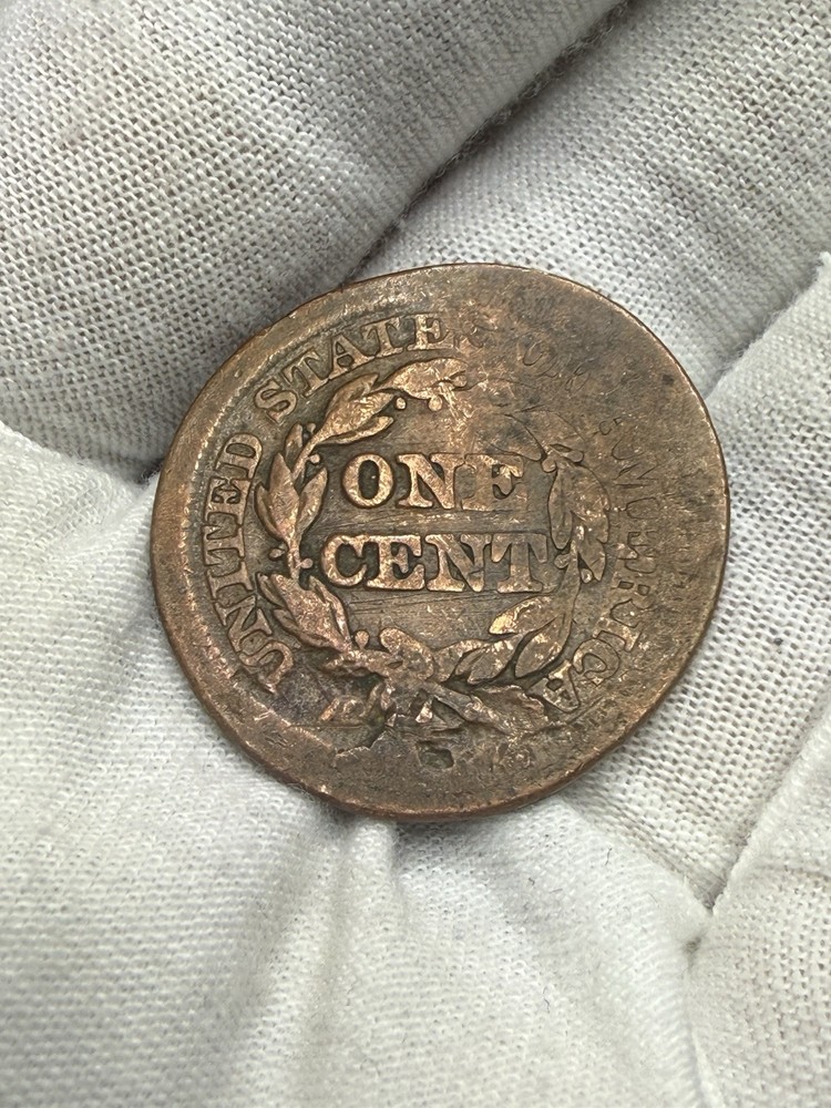 1848 Large Cent ~Damaged / K113