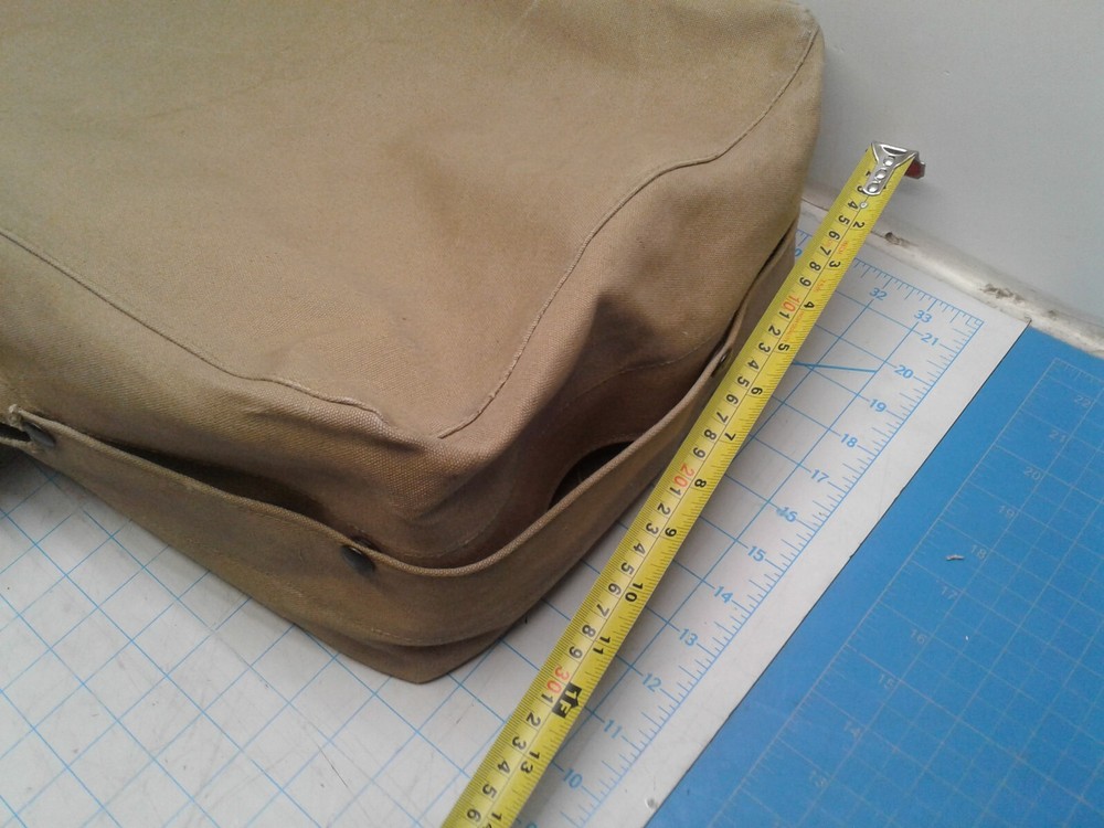 Vintage WW2 Military Canvas Suitcase Cover