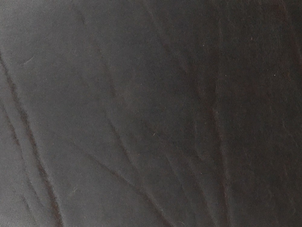 Leather Piece - Chocolate rustic oil tan pullup - 6" x 11" (E420)