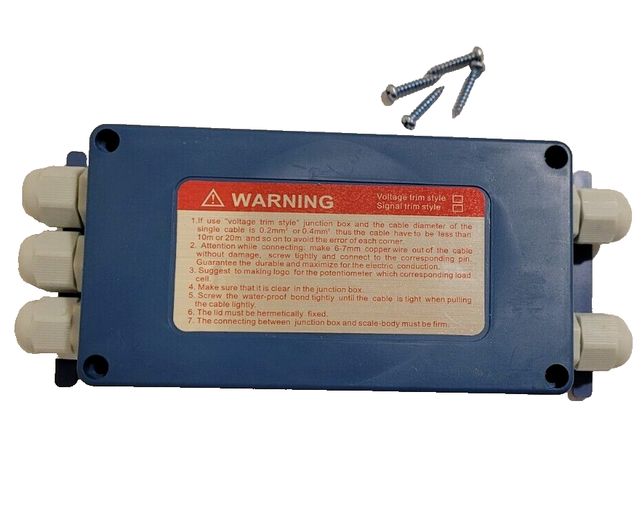 Plastic Junction Box 4 Load Cells weighing junction box potentiometer 4 channel