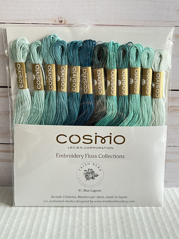 Cosmo embroidery floss pack (12 skein per pack)
