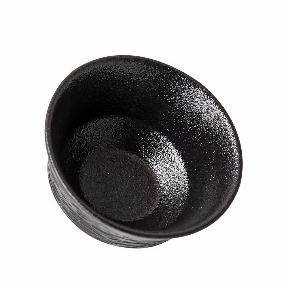 Ceramic Shaving Soap Bowl Mug Cup Black