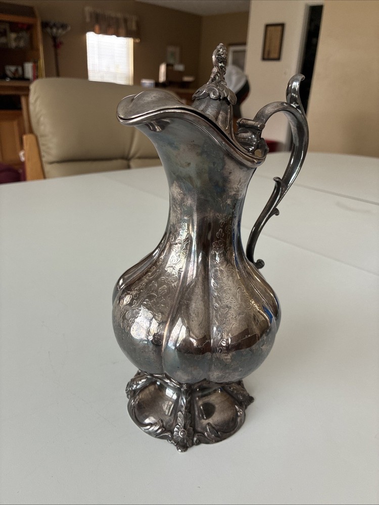 Vintage Reed & Barton Teapot/Covered Water Pitcher