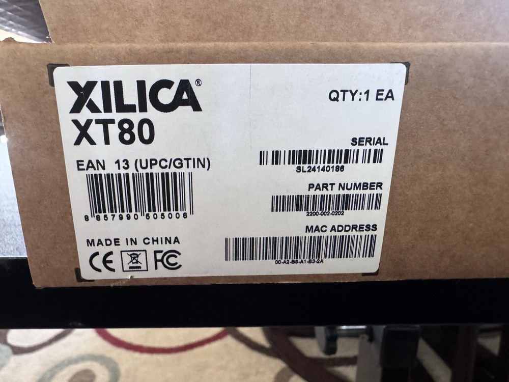 Xilica XT80 Touch Panel - Plus 2 XC-SUB cards