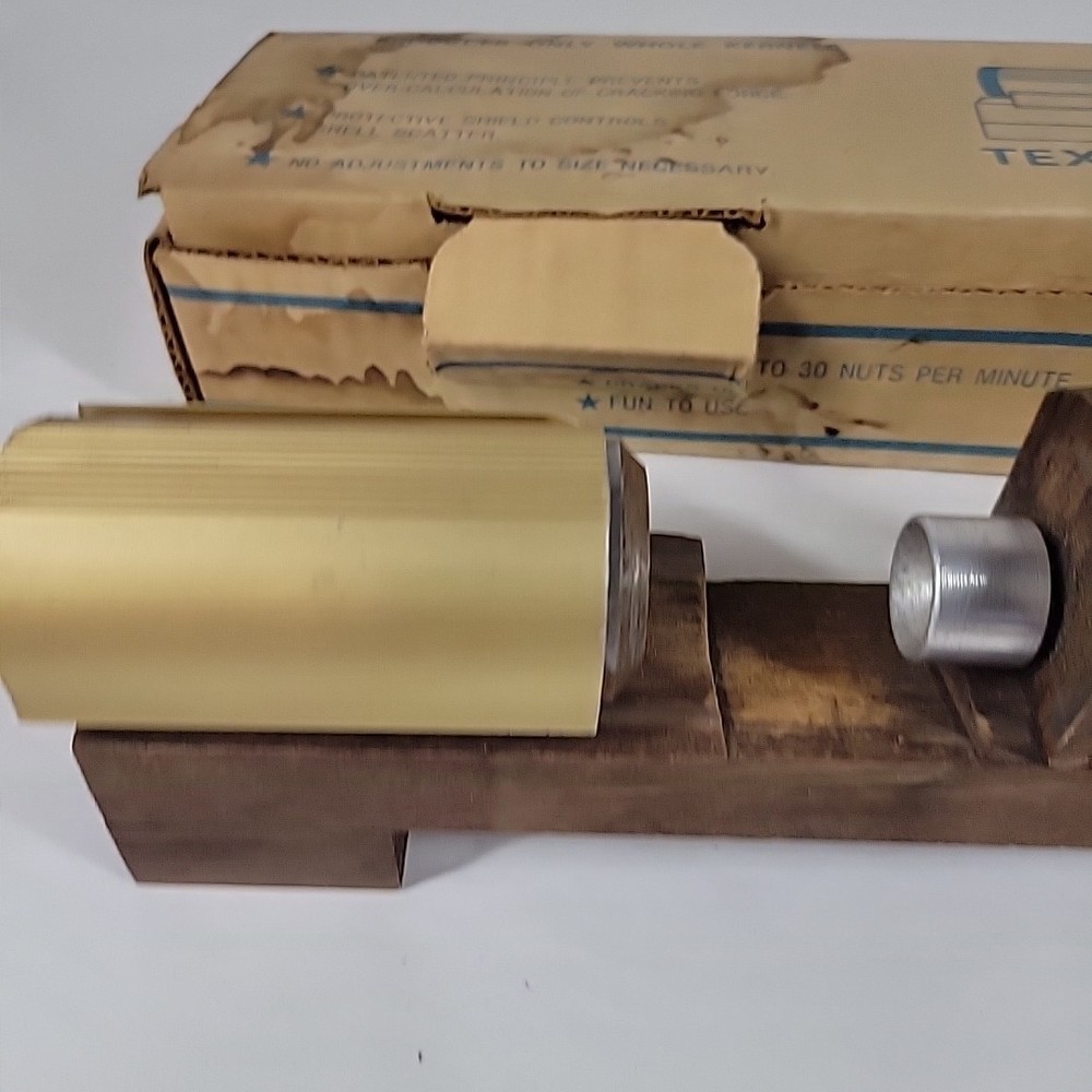 Vintage Texas Native Inertia Nutcracker Model #7141 Original Box & Instructions