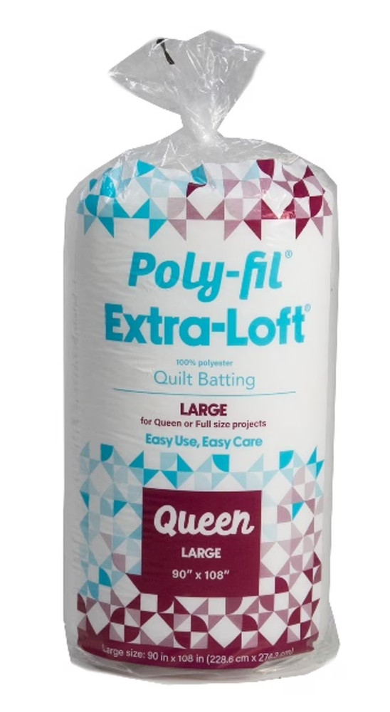 Extra-Loft Quilt Batting, Premium Polyester Batting for Quil