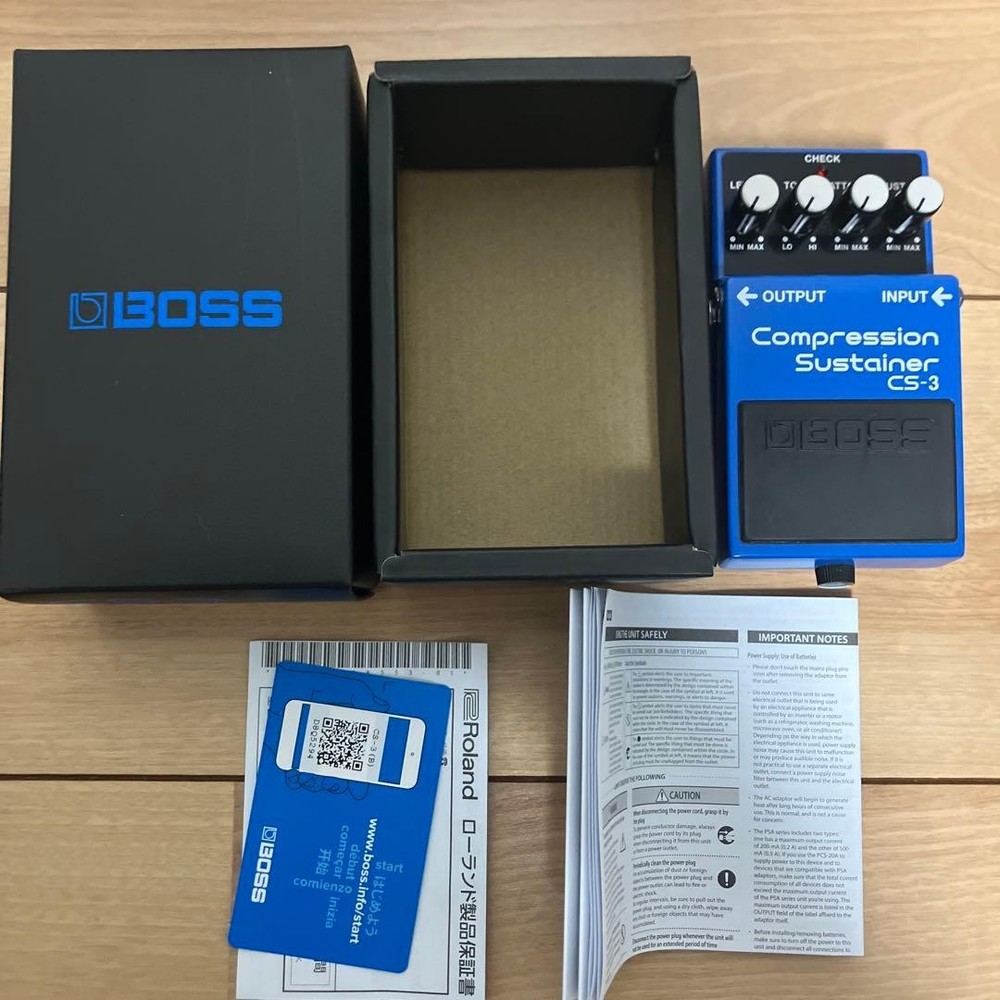 BOSS CS-3 Compression Sustainer Tested Working