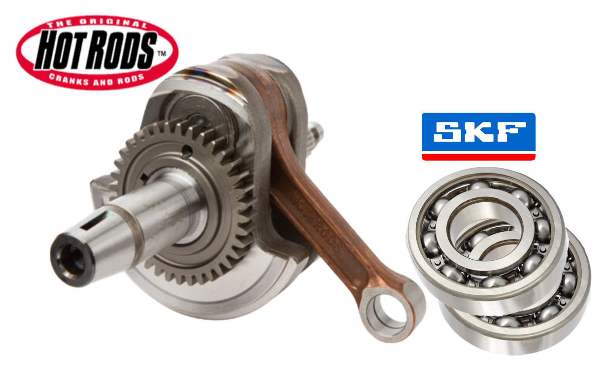 TRX 400EX 400X Crank Bearings Hotrods Replacement Crankshaft Main Bearing Kit