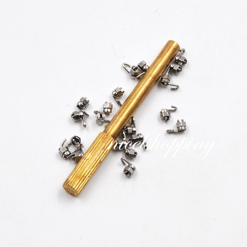 Dental Orthodontic Activity Crimpable Stop Locks Removable Left Right Hooks Kit