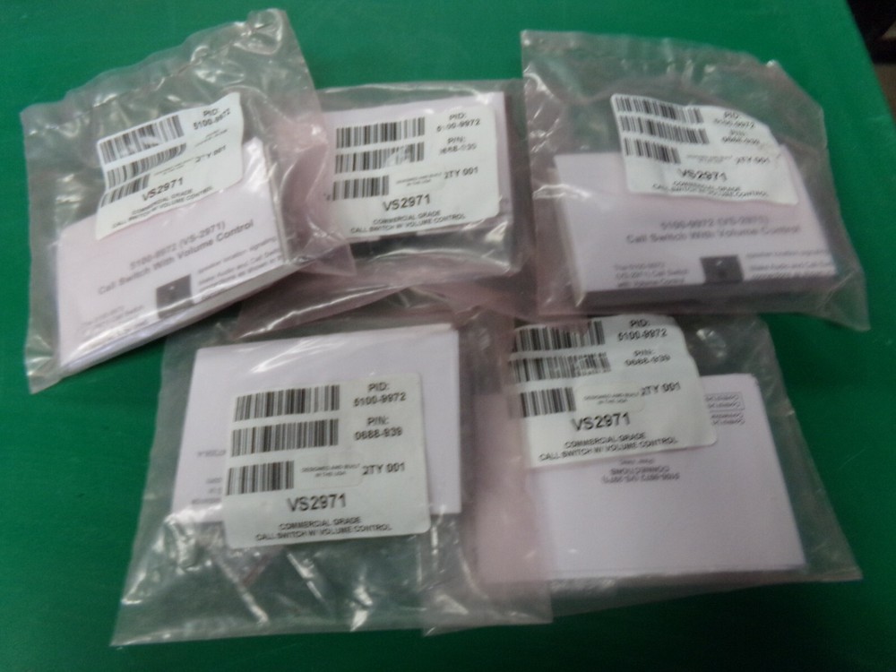 Valcom VS2971 Commercial Grade Call Switch w/Volume Control NIP