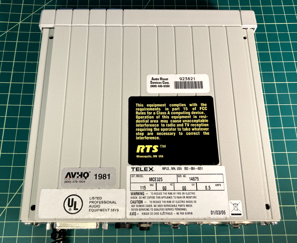 RTS Telex Allotment