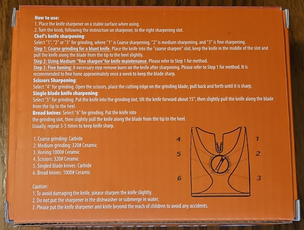 Marbles Six‑in‑One All Purpose Sharpener — New in Box