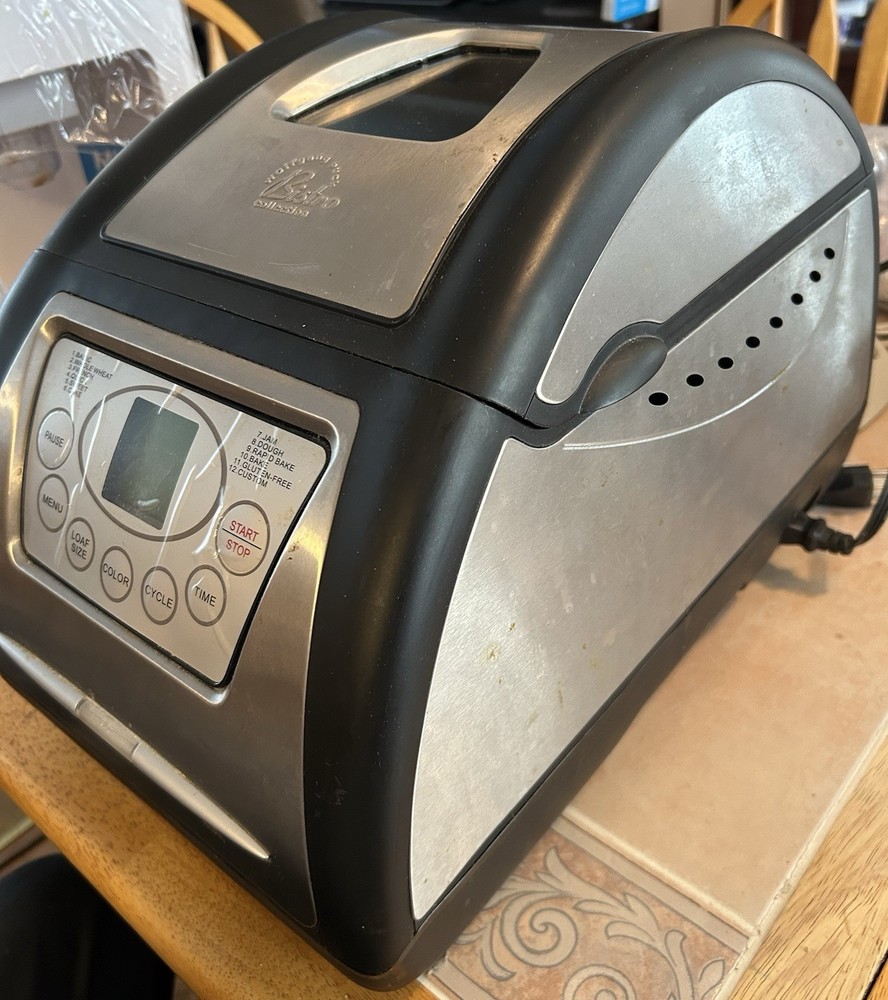 Wolfgang Puck Bistro Collection 2.5 Pound Breadmaker Bread Machine Model BBME025