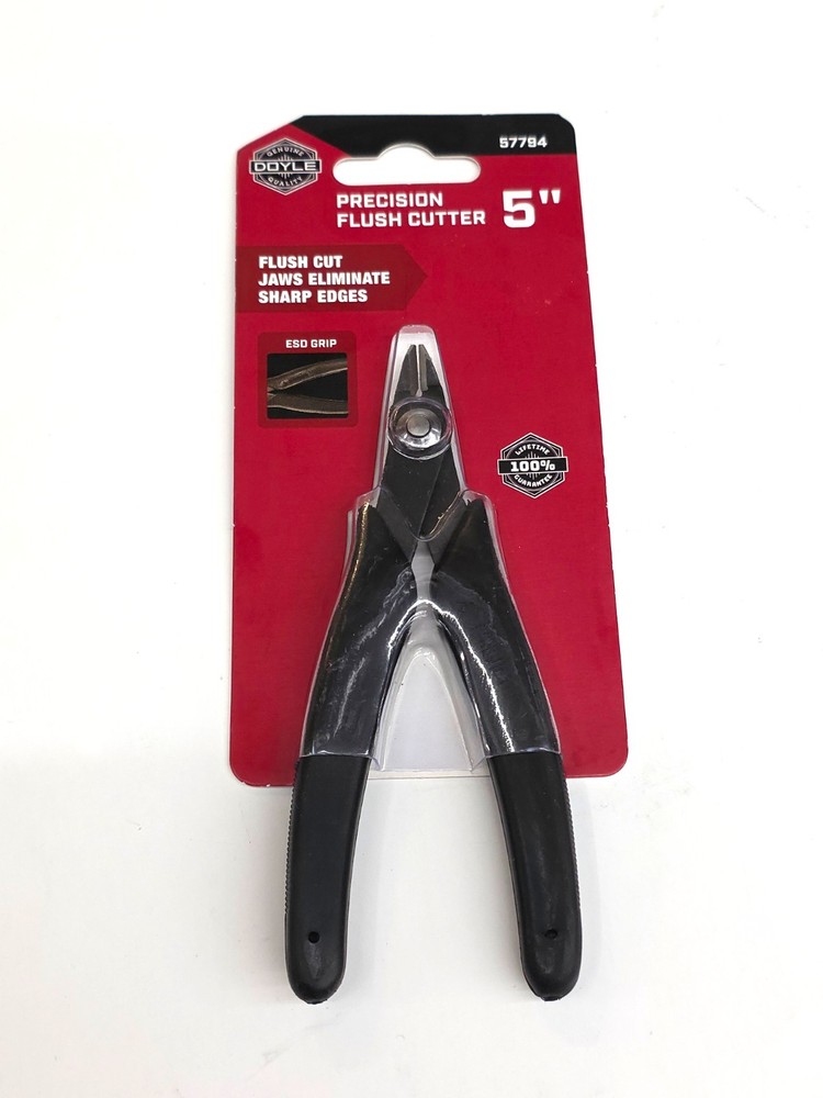 DOYLE 57794 Precision Flush Cutter 5" inch ESD Grip