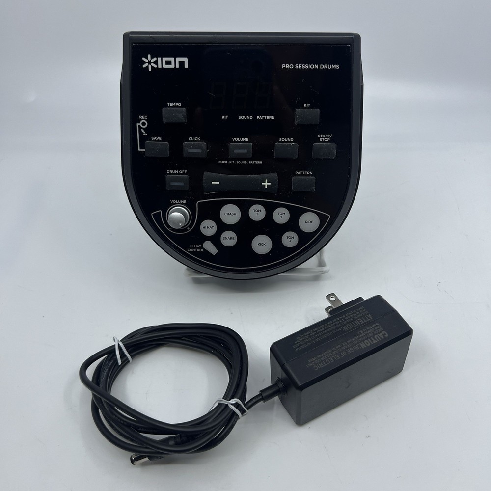 ION Sound Session Drums Electronic Control Module IED12 + AC plug | Tested, Work
