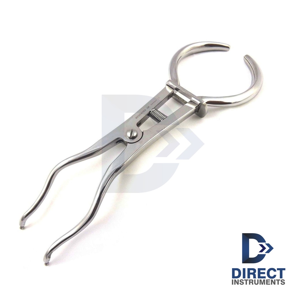 Dental Brewer Rubber Dam Clamp Forceps W/Adjustable Lock Endodontic Instruments
