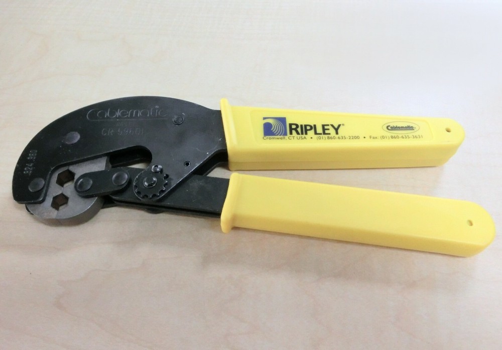 Ripley / Cablematic CR 596QL Crimp Tool