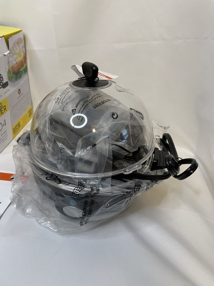 Dash Rapid Egg Cooker: 6 Egg Capacity Electric Egg Cooker for Hard Boiled Eggs,