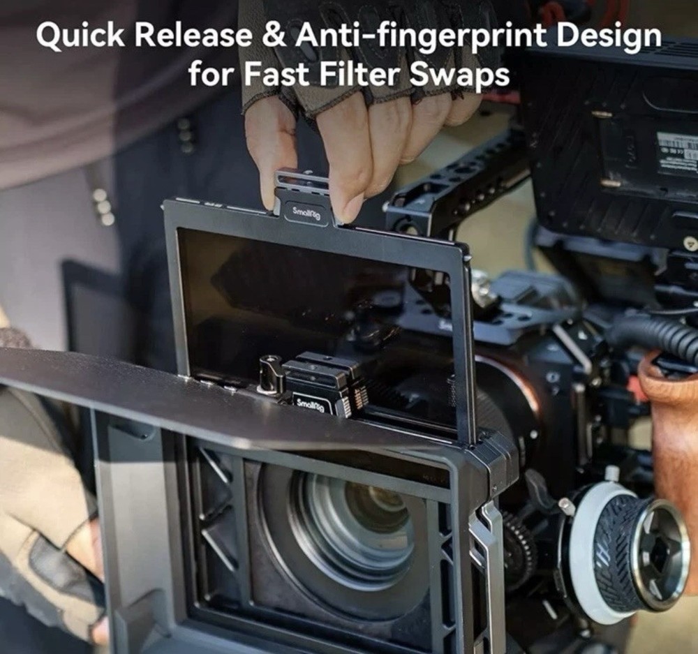 SmallRig Star-Trail Matte Box Basic Bundle (95mm BacK) for Wide Angle Lens-3556