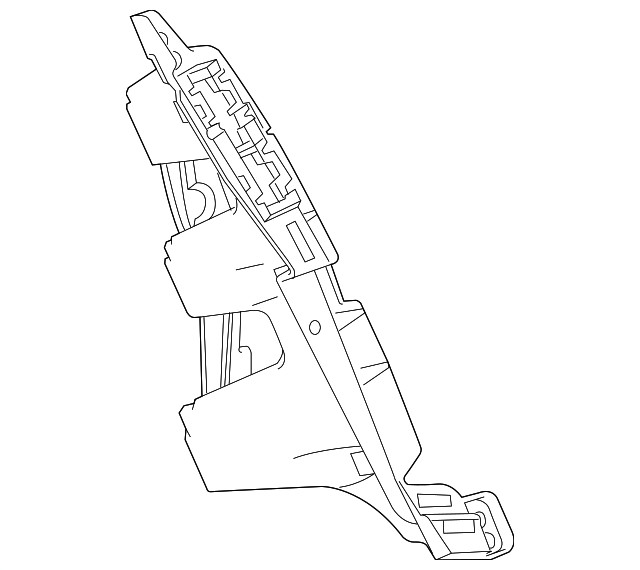 Genuine GM Instrument Panel Center Support Bracket 23435504