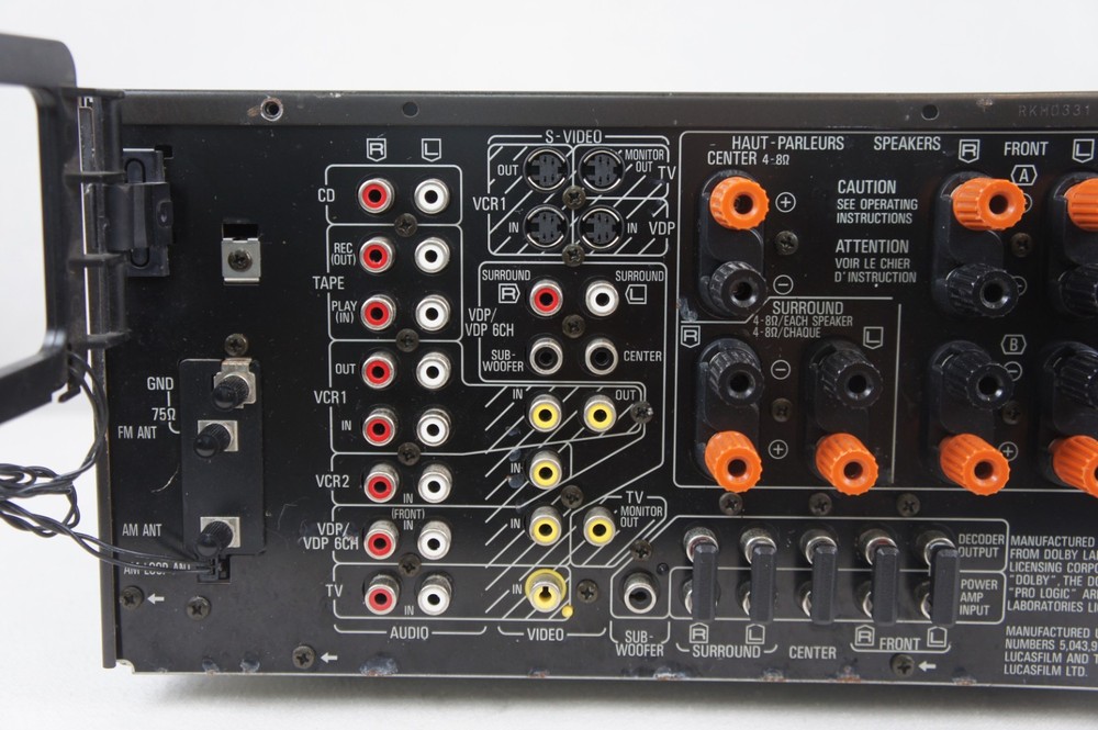 TECHNICS SA-TX50 CLASS H+ MASTER REFERENCE HOME THX CONTROL RECEIVER