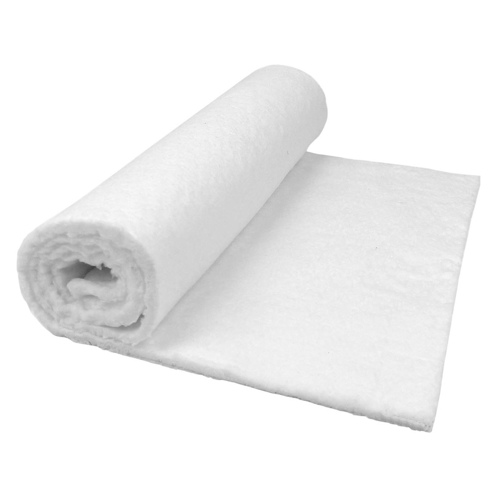 White Ceramic Fiber Insulation Blanket High Density High Temperature Insulation