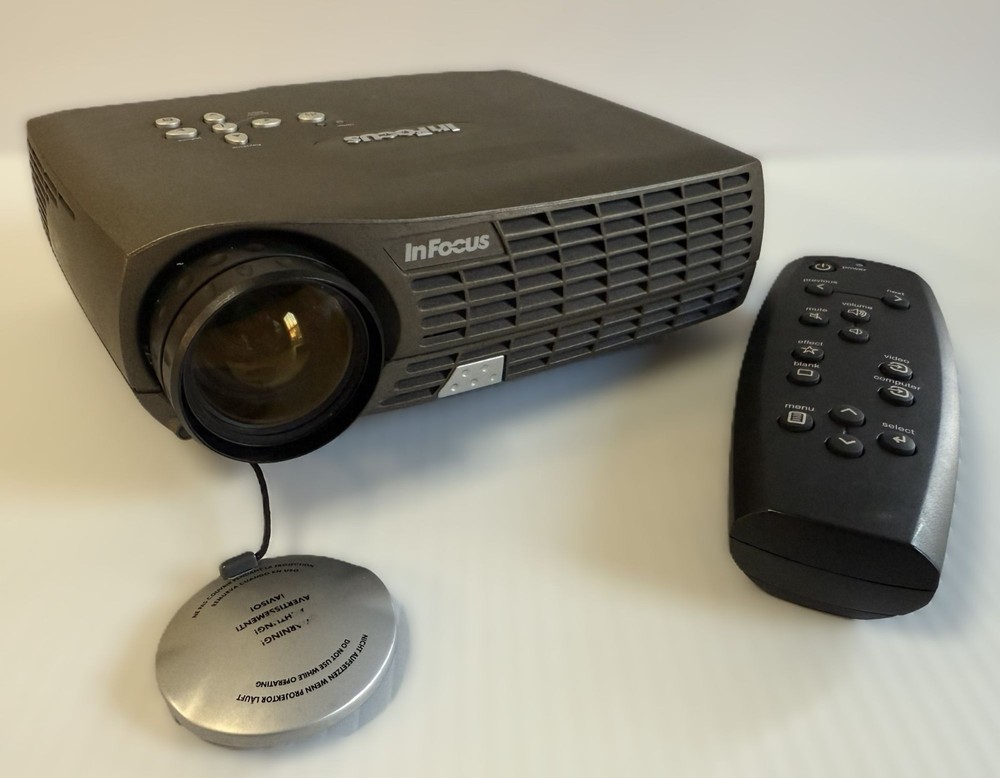 InFocus LP70+ portable DLP projector - Tested