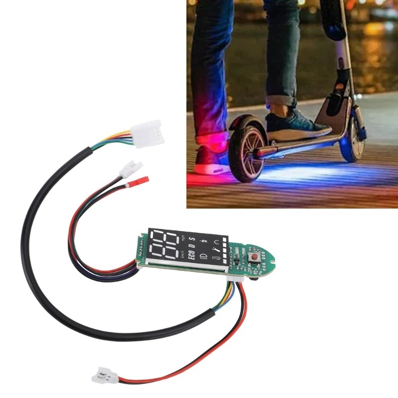 High Visibility LED Screen Electric Scooter Dashboard Enhanced Riding Experience