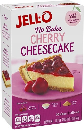 Jell-O No Bake Cherry Cheesecake 3 Pack