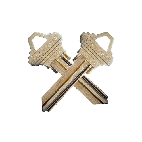 SCHLAGE (SC4) 6 Pin Code Cut Key RANDOM Bitting - Qty of 2