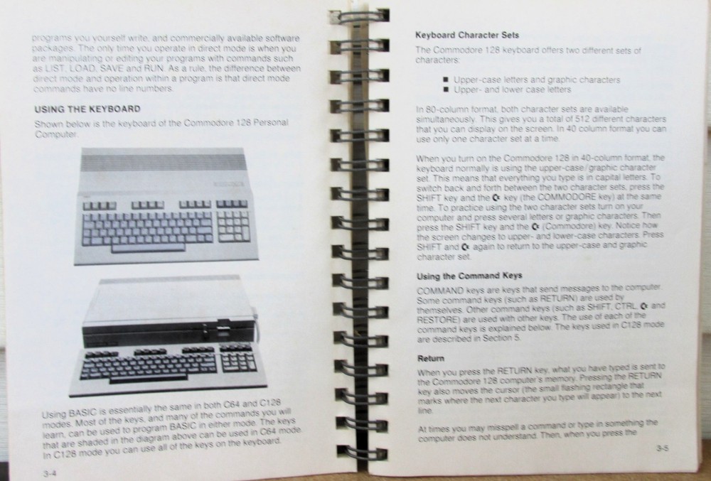 Inside Commodore DOS and Commodore 128/128D System Guide 2 Books
