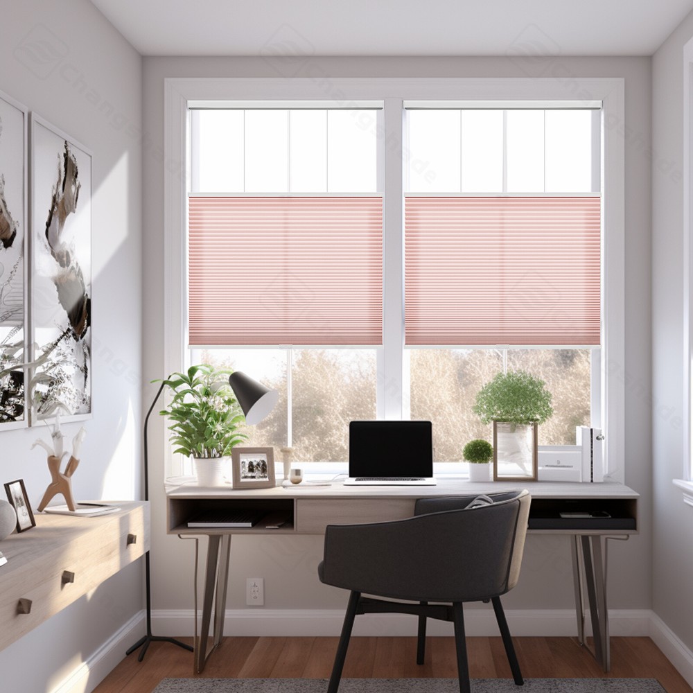 Light Filtering Custom Size Honeycomb ShadesTop Down Bottom Up Cellular Blinds