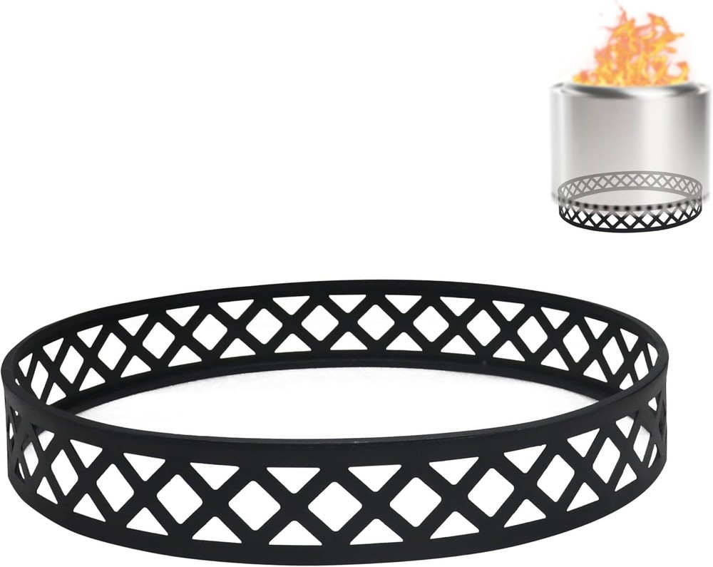 FEBTECH 17" Carbon Steel Firepit Stand - Compatible with 19.5" Firepit