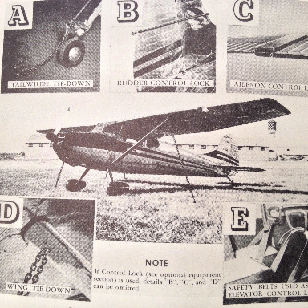 1953 Cessna 170 Owner's Manual