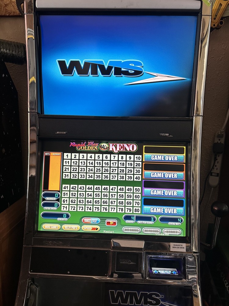 WMS WILLIAMS BB2 SLOT SOFTWARE SET - MULTI-PLAY KENO