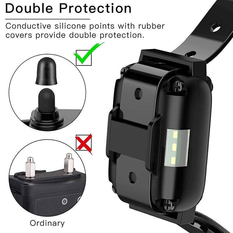 Dog Training Collar with Remote for 5-120lbs Dogs Waterproof E-Shock-Collar