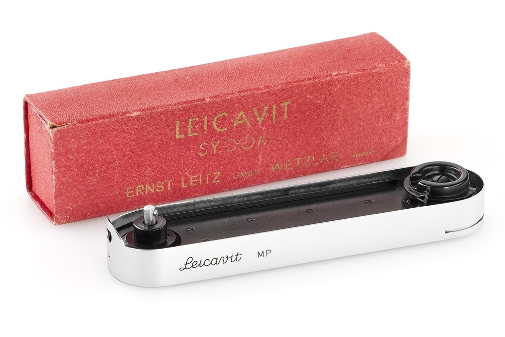 @ Leicavit MP chrome boxed SYOOM c.1960 very nice condition