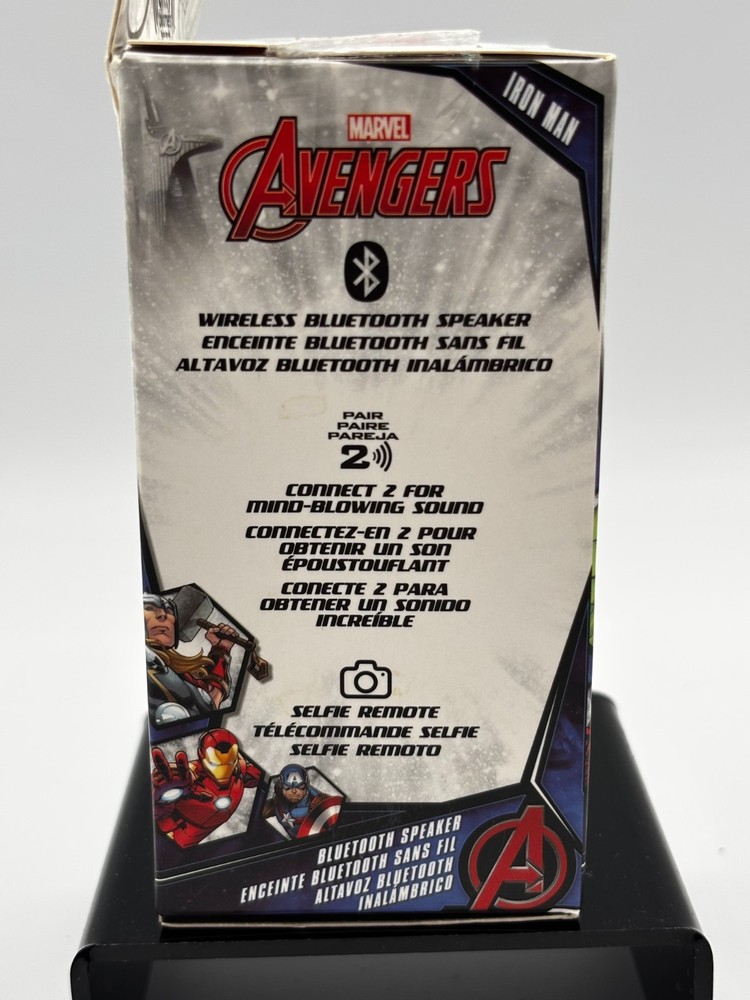 Marvel Avengers Iron Man Bitty Boomer Portable Wireless Bluetooth Speaker