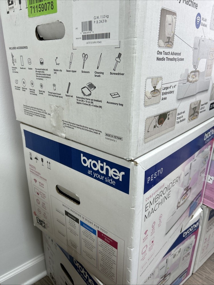 Brother, PE570, Embroidery Machine