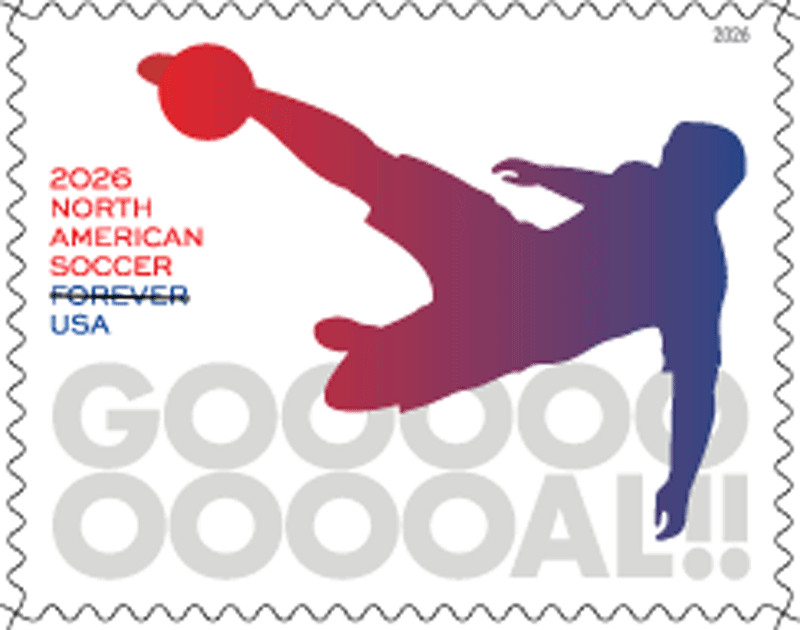 #6104  North American Soccer - MNH (After May 27)