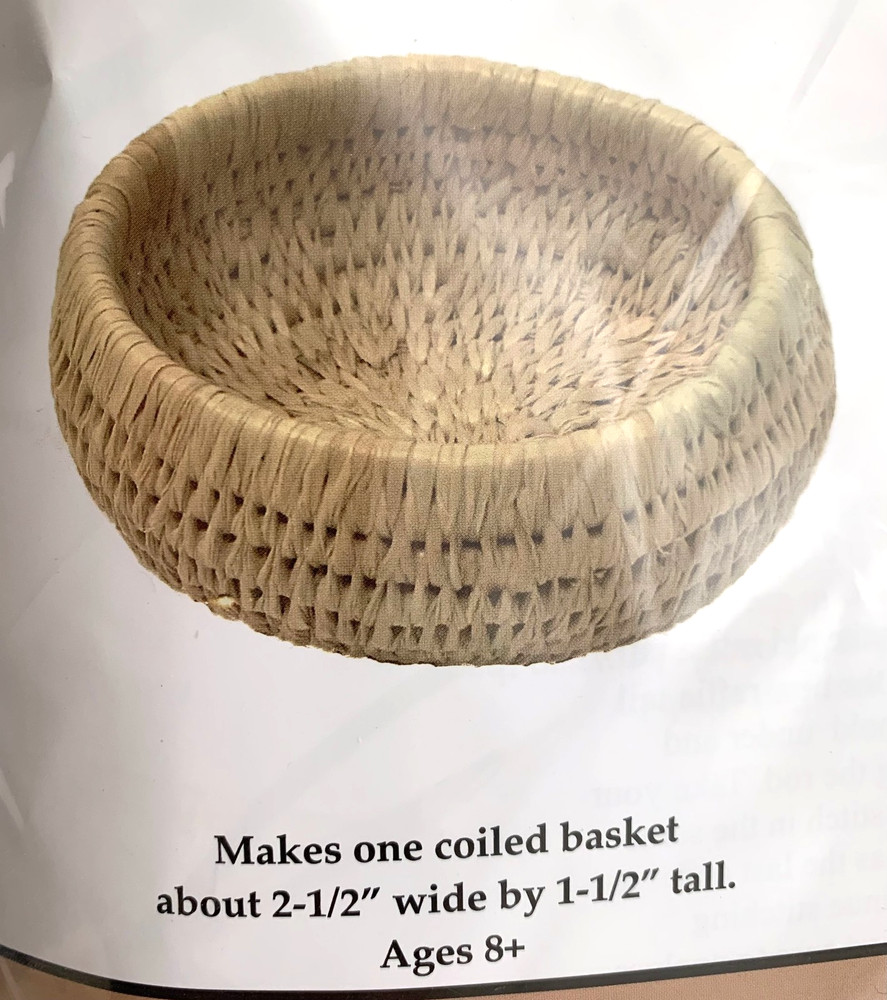 Traditional Craft Kits Coiled Basket Kit for Beginners