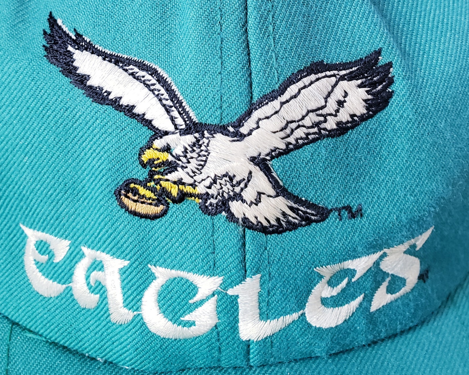 Philadelphia Eagles Vintage SnapBack Hat Kelly Green By STARTER