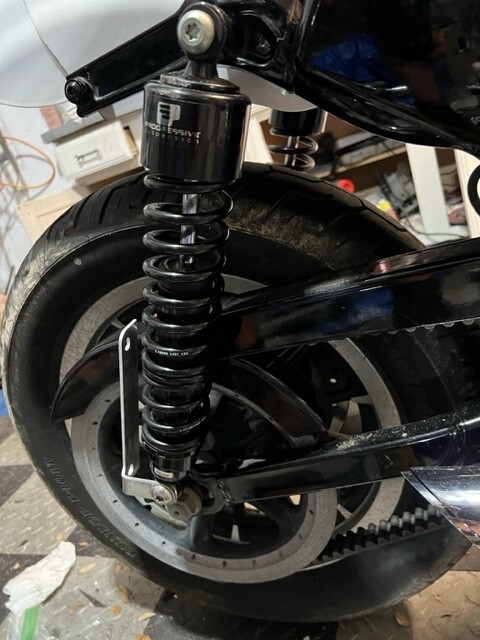 Side License Plate Relocation Bracket for HARLEY DAVIDSON SPORTSTER All Years