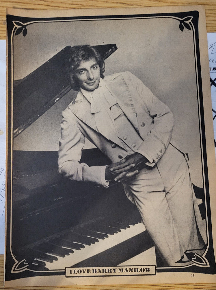 Barry Manilow Pinup