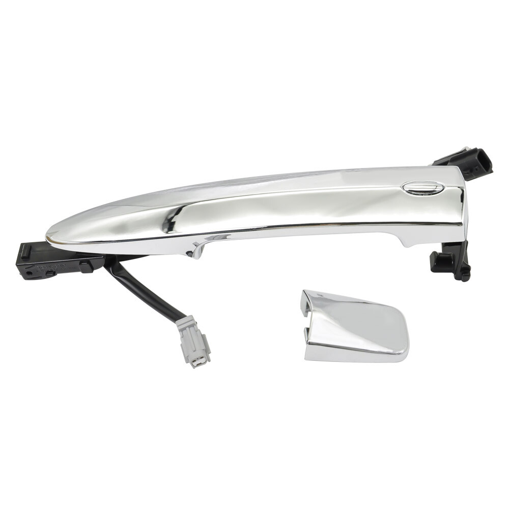 2X Front LH&RH Outside Door Handle Chrome For 2013-2018 Nissan Sentra S SL SR SV